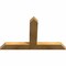 Ekena Millwork Portland Rough Sawn Timber Gable Bracket, Western Red Cedar, 36"W x 23"H x 2"D x 4"F, 15/12 Pitch GBW036X23X0204POR00RWR - alternate 5